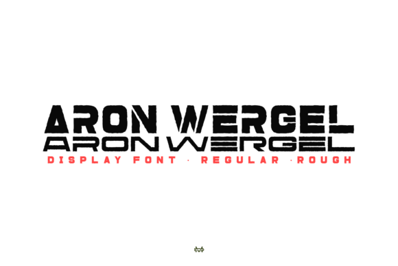 Aron Wergel: The Futuristic Display Font for Modern Design