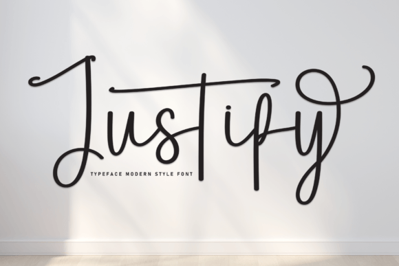 Justify: A Handwritten Font for Warm, Authentic Designs